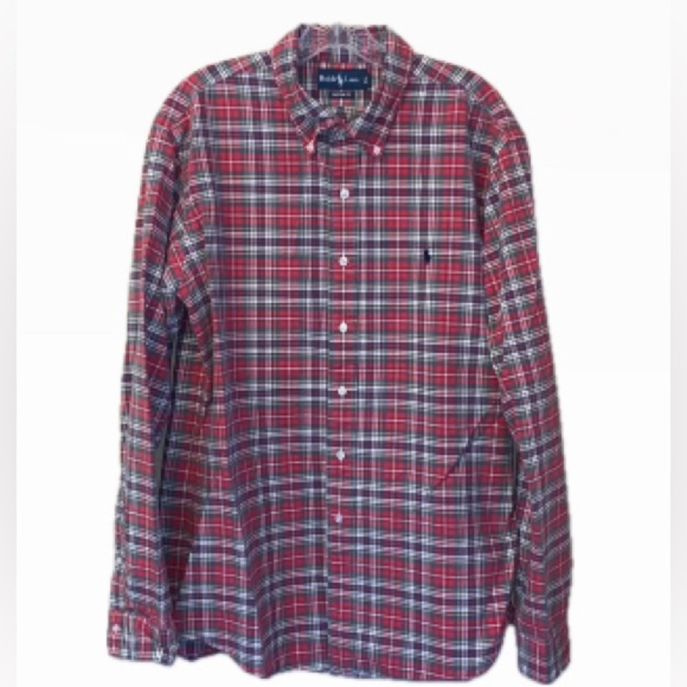 Ralph Lauren Long Sleeve Button Down Shirt Size XXL